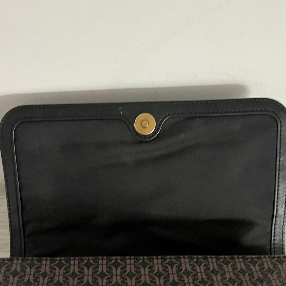 Fossil Black and Brown Patterned Backpack - image 6